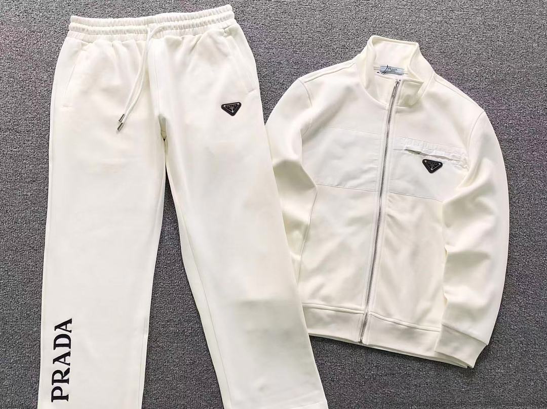 Prada 398 P⭐A⭐A HOODIE TROUSERS 5242709147 (Im 170Cm 60Kg I Wear Size L In The Phot) - Image 7