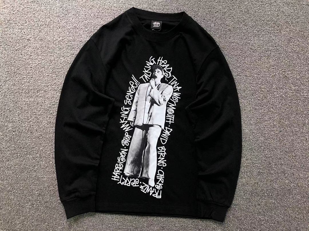 Stussy 158 STUSSY LONG SLEEVED 22041320001 (Im 170Cm 60Kg I Wear Size M In The Phot) - Image 16