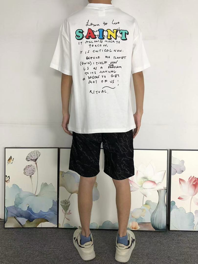 Chanel 113 SAINT MICHAEL T-SHIRT 3206185517 (Im 170Cm 60Kg I Wear Size S In The Phot) - Image 4