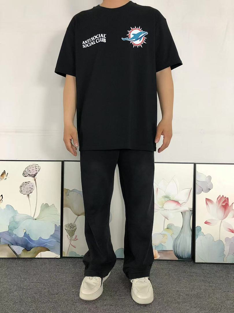 Christian Louboutin 85 ANTI SOCIAL CLUB T-SHIRT 123131302 (Im 170Cm 60Kg I Wear Size L In The Phot) - Image 3