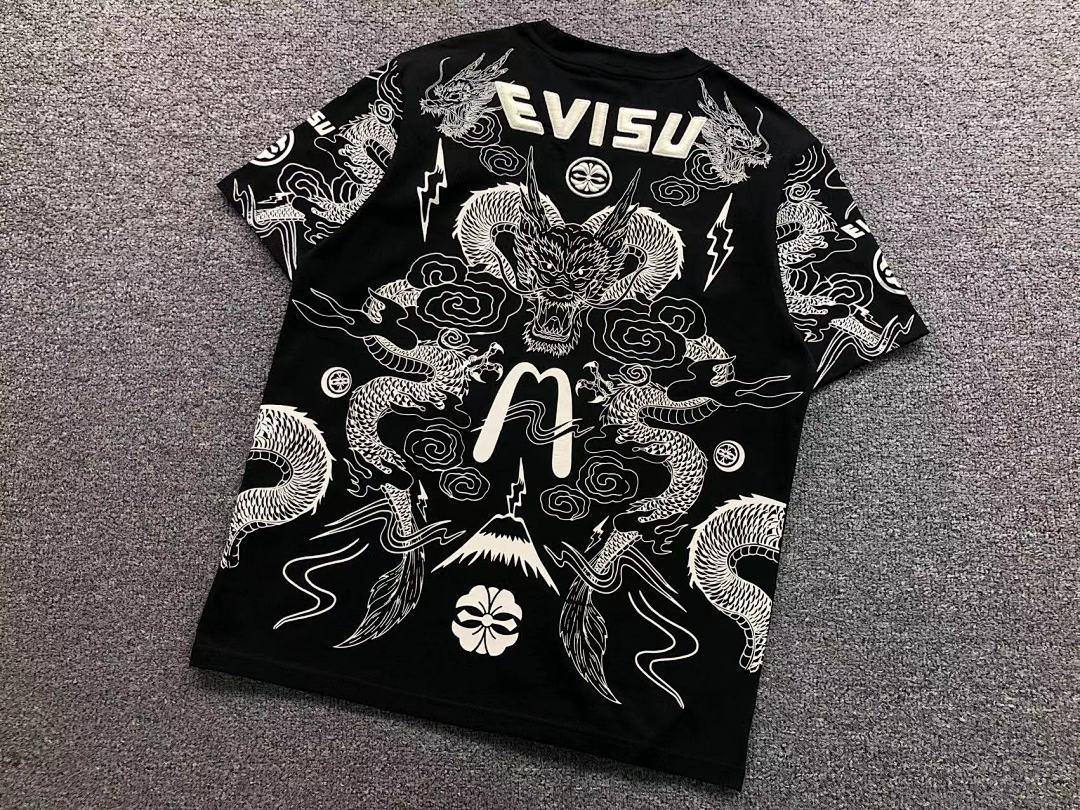 Evisu 125 EVISU T-SHIRT 4204020377 (Im 170Cm 60Kg I Wear Size M In The Phot) - Image 6
