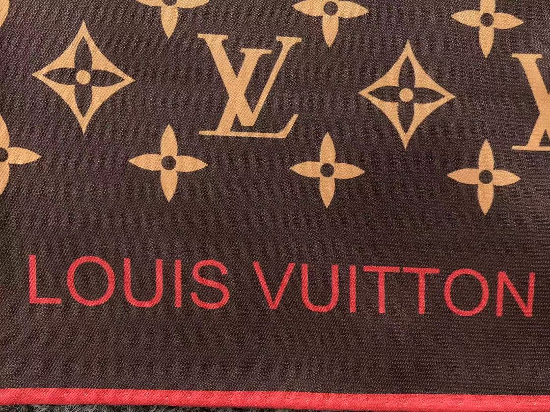 Louis Vuitton 95 L⭐ SCARF 5262010102 (Long 90CM* Wide - Image 5