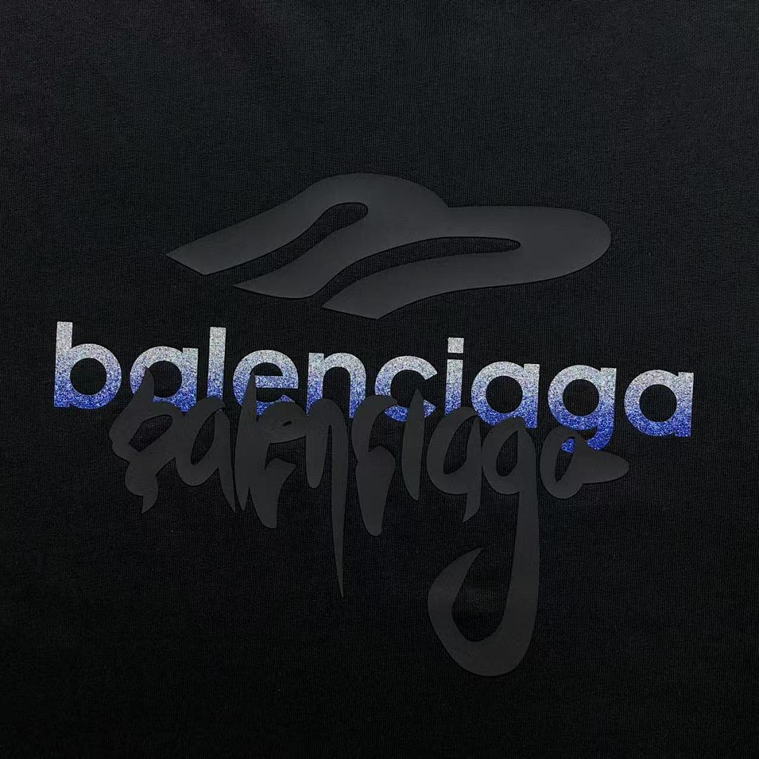 Balenciaga 118 B⭐L⭐⭐⭐IA⭐A T-SHIRT 5240116147 (Im 170Cm 60Kg I Wear Size L In The Phot) - Image 10