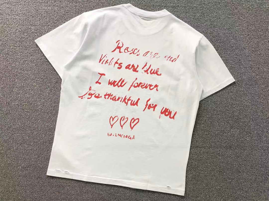 Balenciaga 115 B⭐L⭐⭐⭐IA⭐A T-SHIRT 5212220136 (Im 170Cm 60Kg I Wear Size L In The Phot) - Image 7