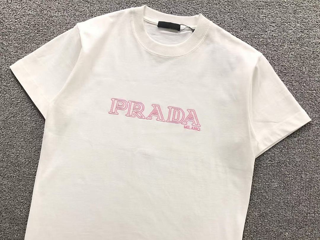 Prada 115 P⭐A⭐A T-SHIRT 510102681 (Im 170Cm 60Kg I Wear Size S In The Phot) - Image 11