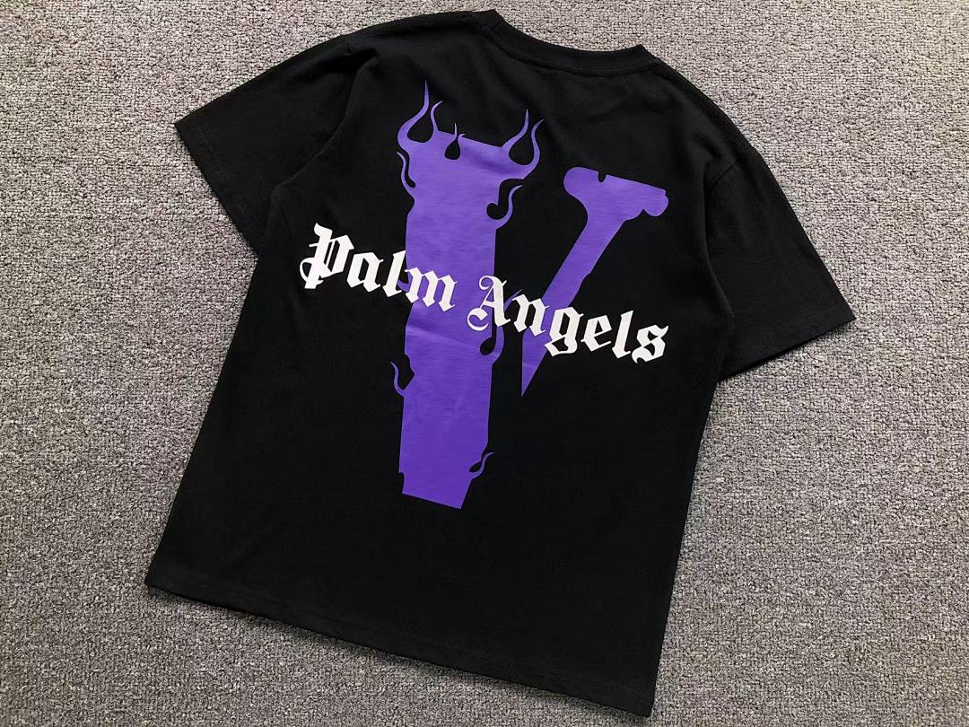 Palm Angels 69 VLONE PALM ANGELS T-SHIRT 504158691 (Im 170Cm 60Kg I Wear Size S In The Phot) - Image 8