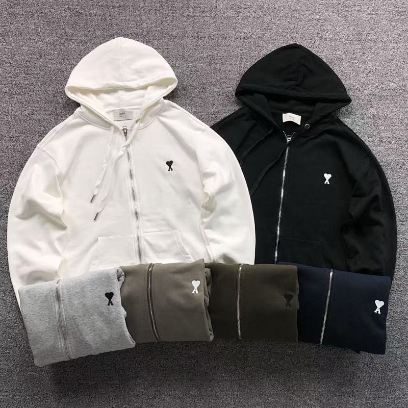 AMI 168 AMI HOODIE 4110140477 (Im 170Cm 60Kg I Wear Size M In The Phot), photo 1