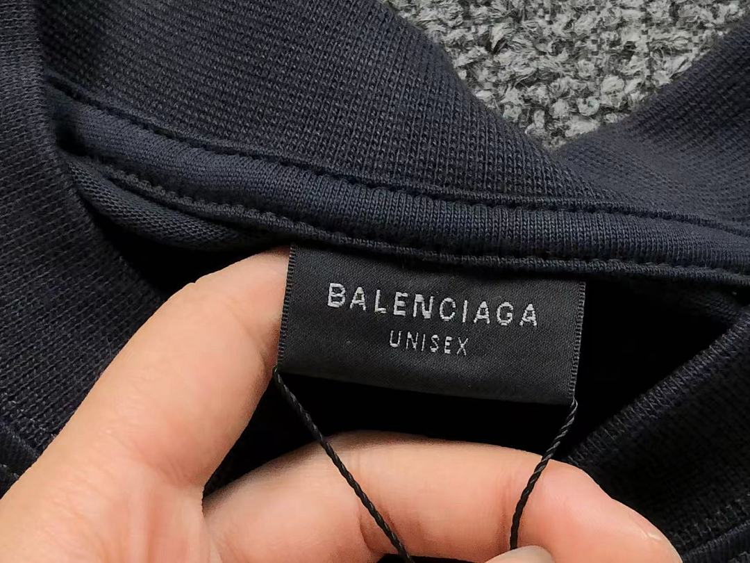Balenciaga 125 B⭐L⭐⭐⭐IA⭐A T-SHIRT 42041307163 (Im 170Cm 60Kg I Wear Size XS In The Phot) - Image 16