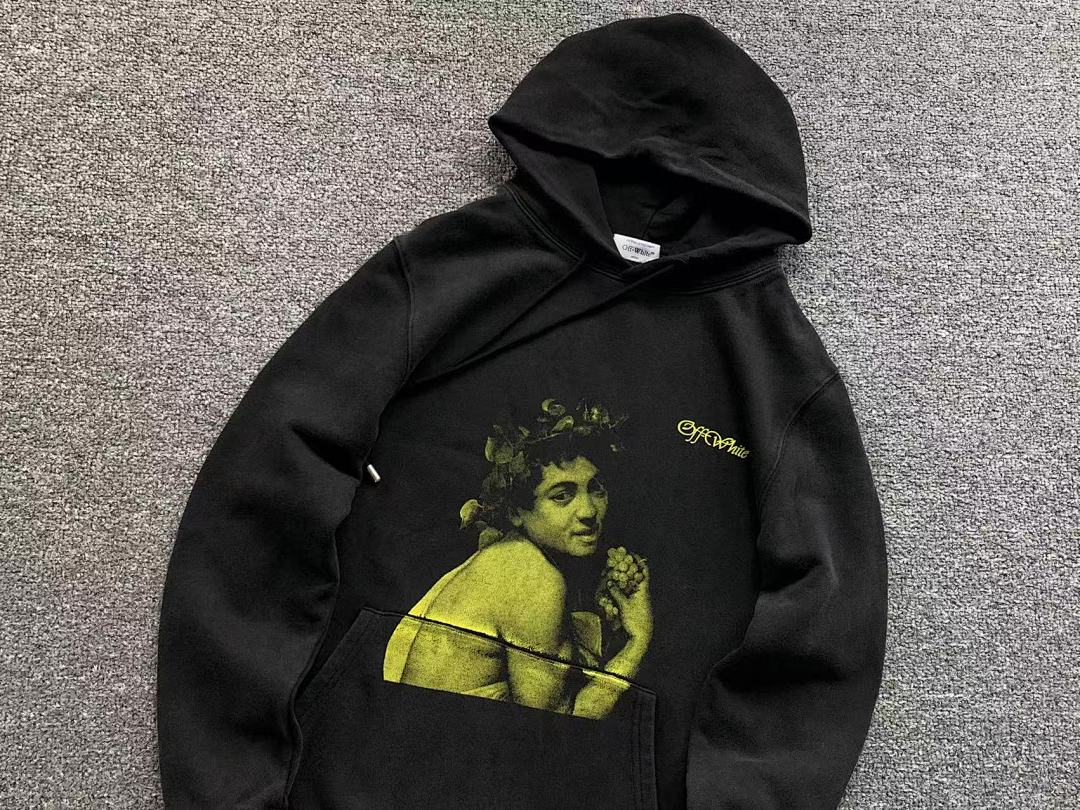 Off-White 195 OFF-WHITE HOODIE 57311919 (Im 170Cm 60Kg I Wear Size S In The Phot) - Image 7