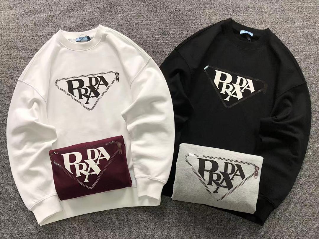 Prada 165 P⭐A⭐A HOODIE 5111413147 (Im 170Cm 60Kg I Wear Size M In The Phot) - Image 5