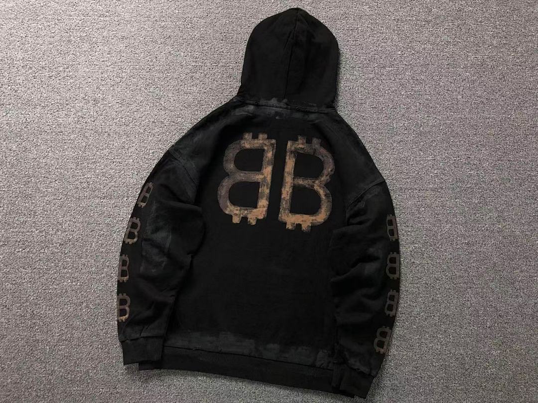Balenciaga 228 B⭐L⭐⭐⭐IA⭐A HOODIE 4122719163 (Im 170Cm 60Kg I Wear Size XS In The Phot) - Image 6