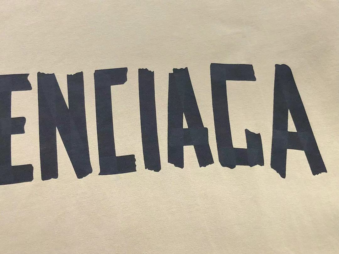 Balenciaga 128 B⭐L⭐⭐⭐IA⭐A T-SHIRT 3108082121 (Im 170Cm 60Kg I Wear Size S In The Phot) - Image 15