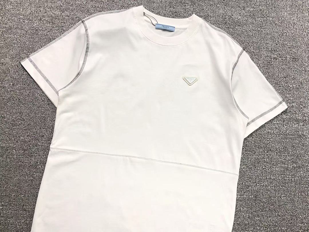 Prada 126 P⭐A⭐A T-SHIRT 213052221 (Im 170Cm 55Kg I Wear Size XS In The Phot) - Image 19