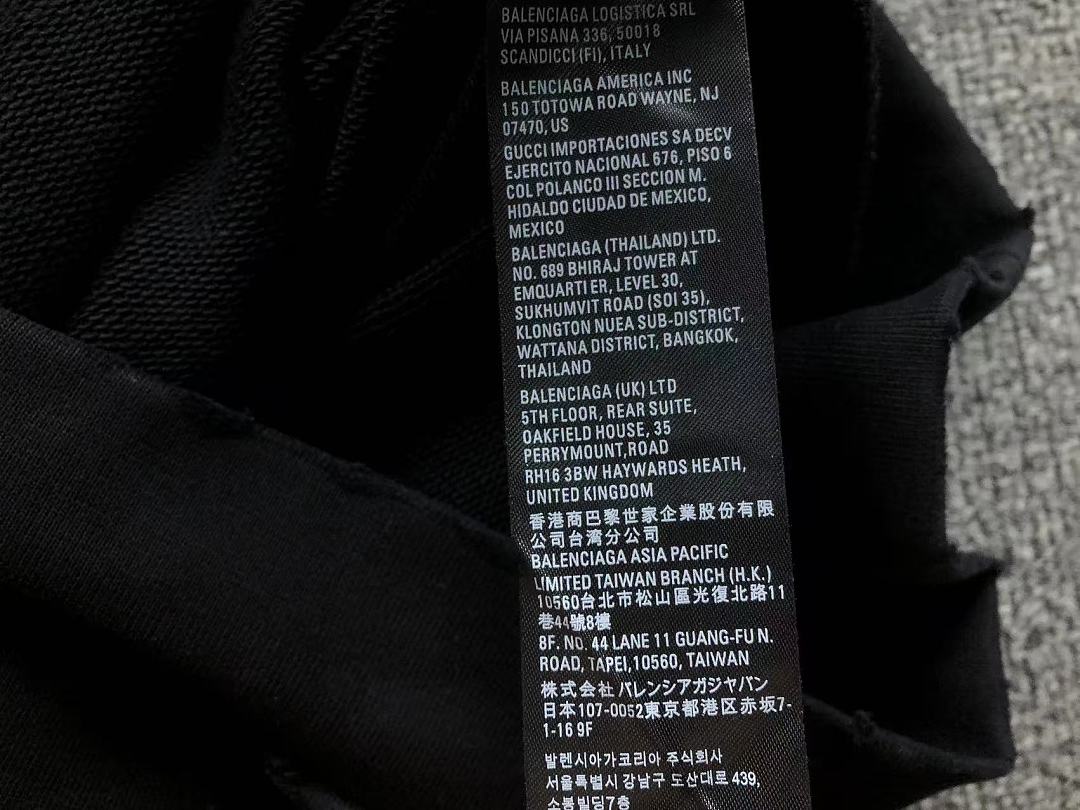 Balenciaga 235 B⭐L⭐⭐⭐IA⭐A HOODIE 42082923163 (Im 170Cm 60Kg I Wear Size S In The Phot) - Image 18