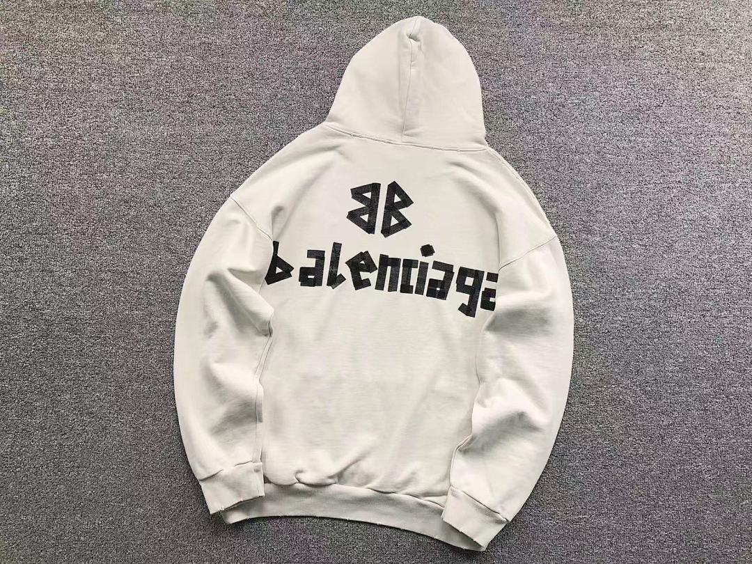 Balenciaga 225 B⭐L⭐⭐⭐IA⭐A HOODIE 5101185136 (Im 170Cm 60Kg I Wear Size S In The Phot) - Image 19