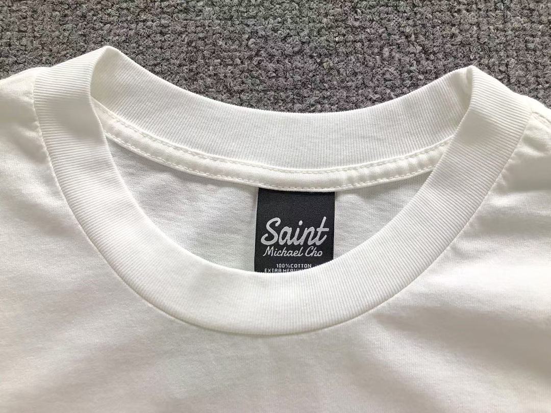 Chanel 125 SAINT MICHAEL T-SHIRT 3209011817 (Im 170Cm 60Kg I Wear Size S In The Phot) - Image 14