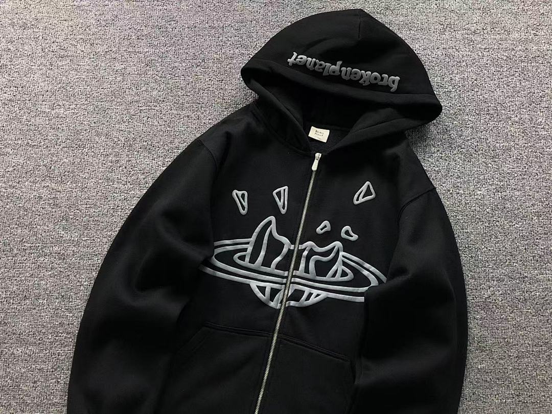 Broken Planet 135 BROKEN PLANET HOODIE 58301591 (Im 170Cm 60Kg I Wear Size S In The Phot) - Image 9