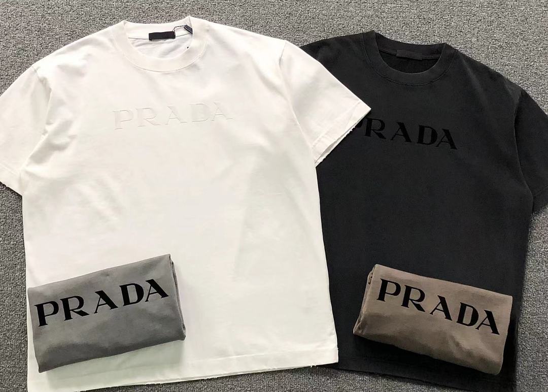 Prada 125 P⭐A⭐A T-SHIRT 42042902133 (Im 170Cm 60Kg I Wear Size 2XL In The Phot) - Image 6