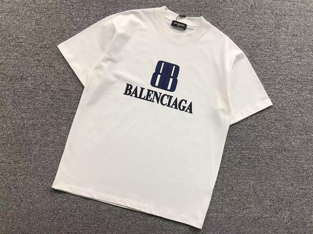 Balenciaga 108 B⭐L⭐⭐⭐IA⭐A T-SHIRT 41081907133 (Im 170Cm 60Kg I Wear Size XL In The Phot) - Image 8