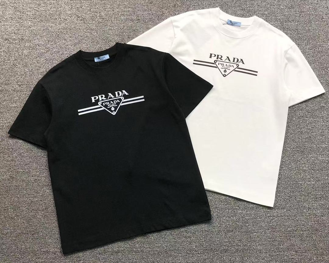 Prada 115 P⭐A⭐A T-SHIRT 3204181021 (Im 170Cm 60Kg I Wear Size M In The Phot) - Image 5
