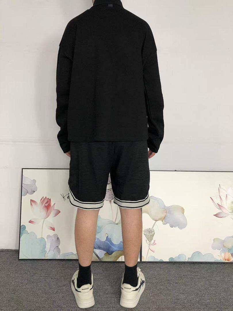 AMI 115 AMI LONG SLEEVED 59060988 (Im 170Cm 60Kg I Wear Size M In The Phot) - Image 4
