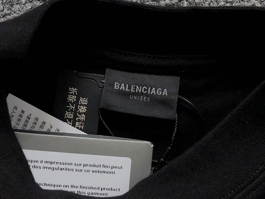 Balenciaga 125 B⭐L⭐⭐⭐IA⭐A T-SHIRT 42041306163 (Im 170Cm 60Kg I Wear Size XS In The Phot) - Image 12