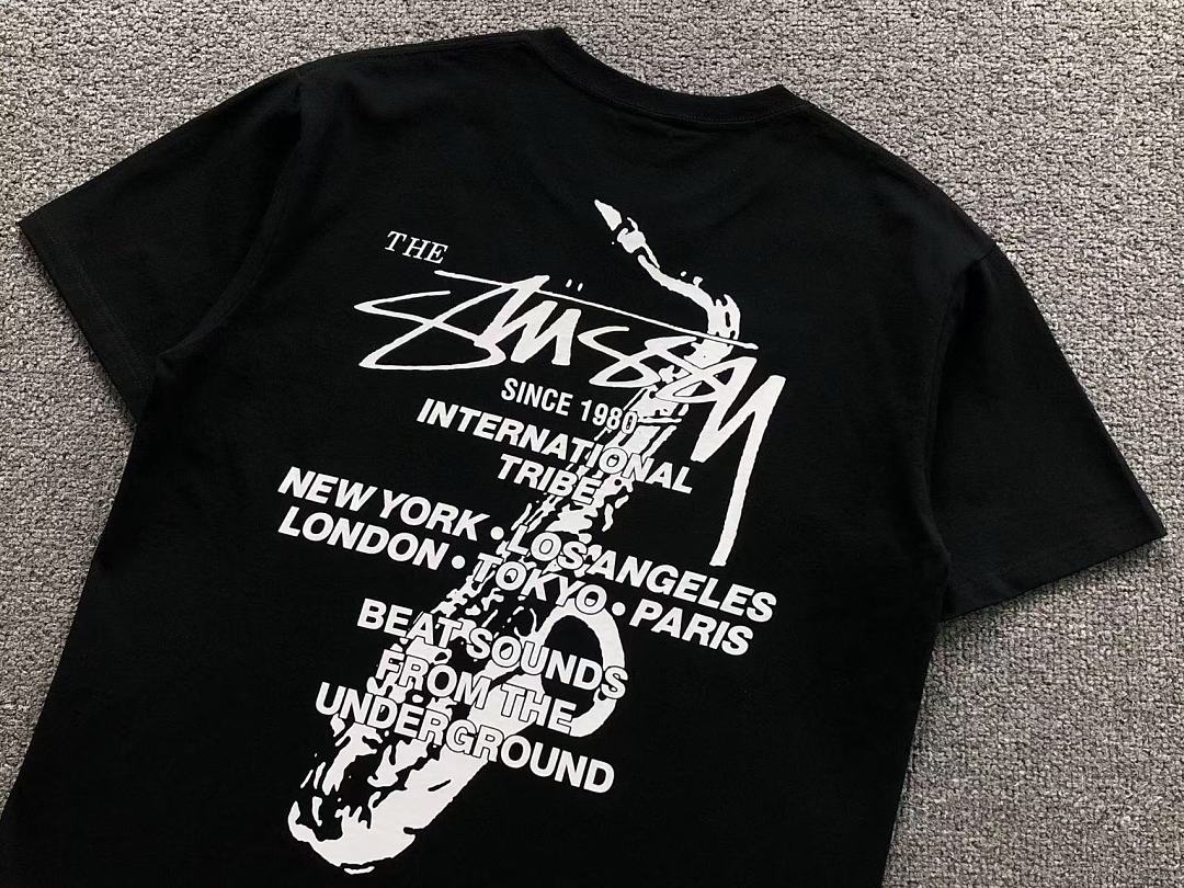 Stussy 72 STUSSY T-SHIRT 52080442182 (Im 170Cm 60Kg I Wear Size M In The Phot) - Image 9