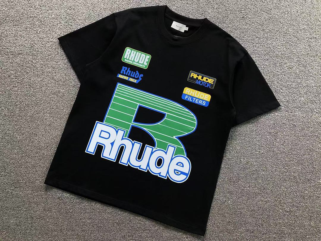 Rhude 95 RHUDE T-SHIRT 3204230521 (Im 170Cm 60Kg I Wear Size S In The Phot) - Image 8