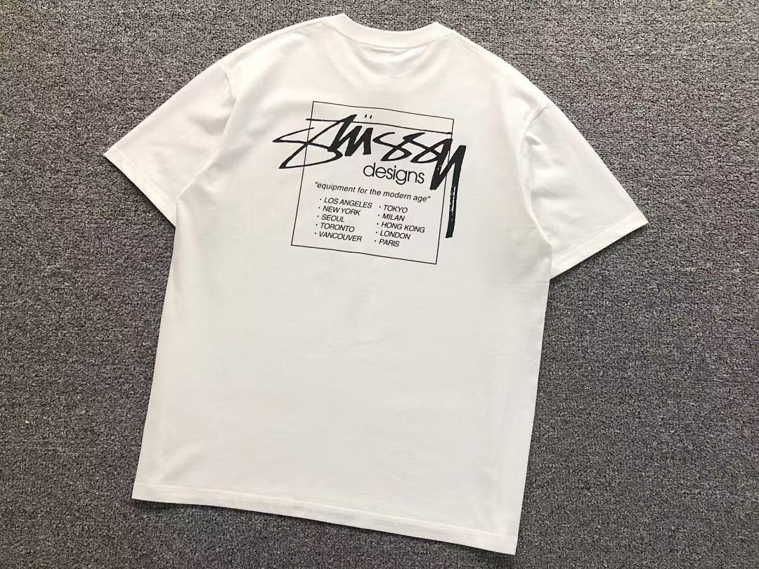 Stussy 78 STUSSY T-SHIRT 1107040202 (Im 170Cm 60Kg I Wear Size L In The Phot) - Image 13
