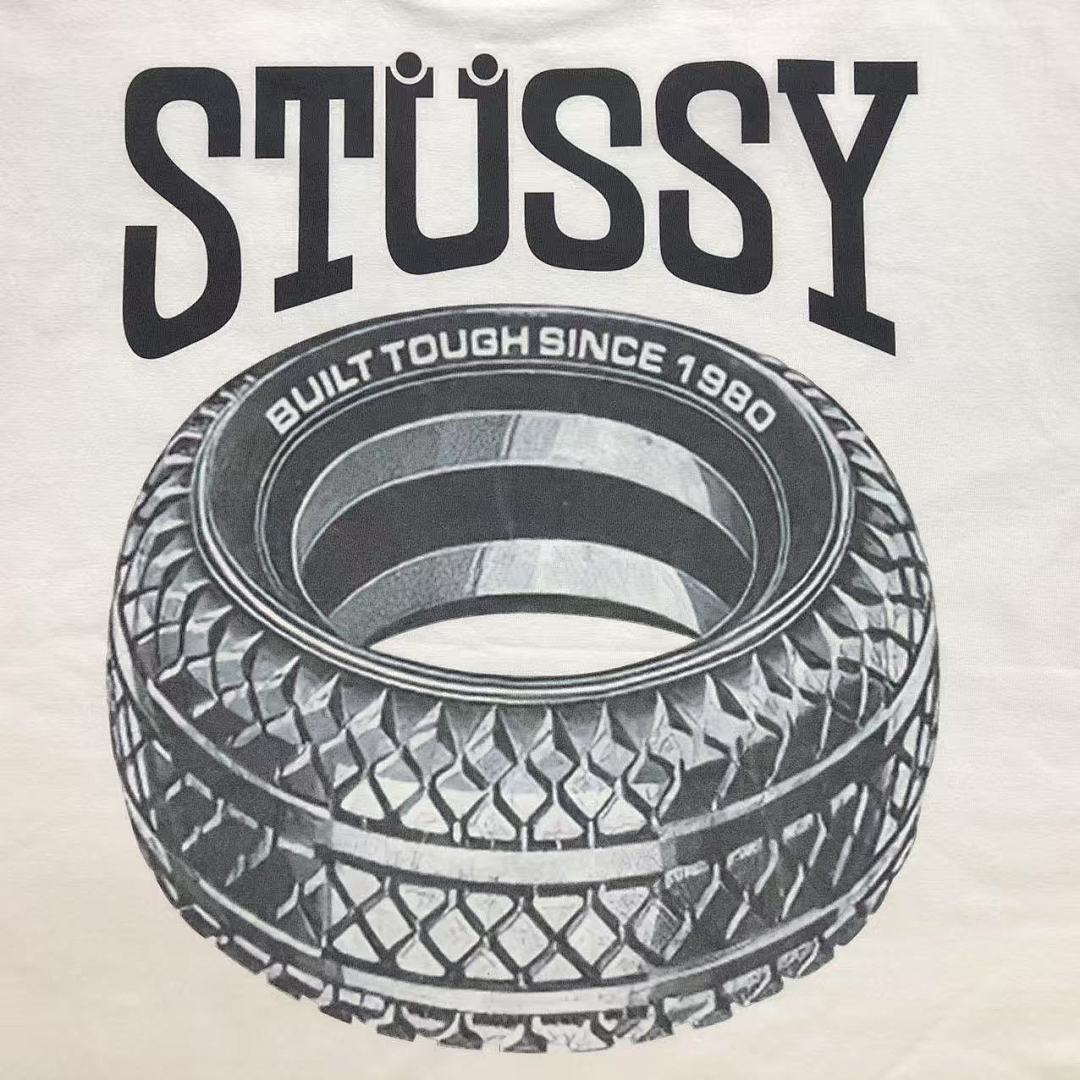 Stussy 85 STUSSY T-SHIRT 4104212402 (Im 170Cm 60Kg I Wear Size L In The Phot) - Image 9