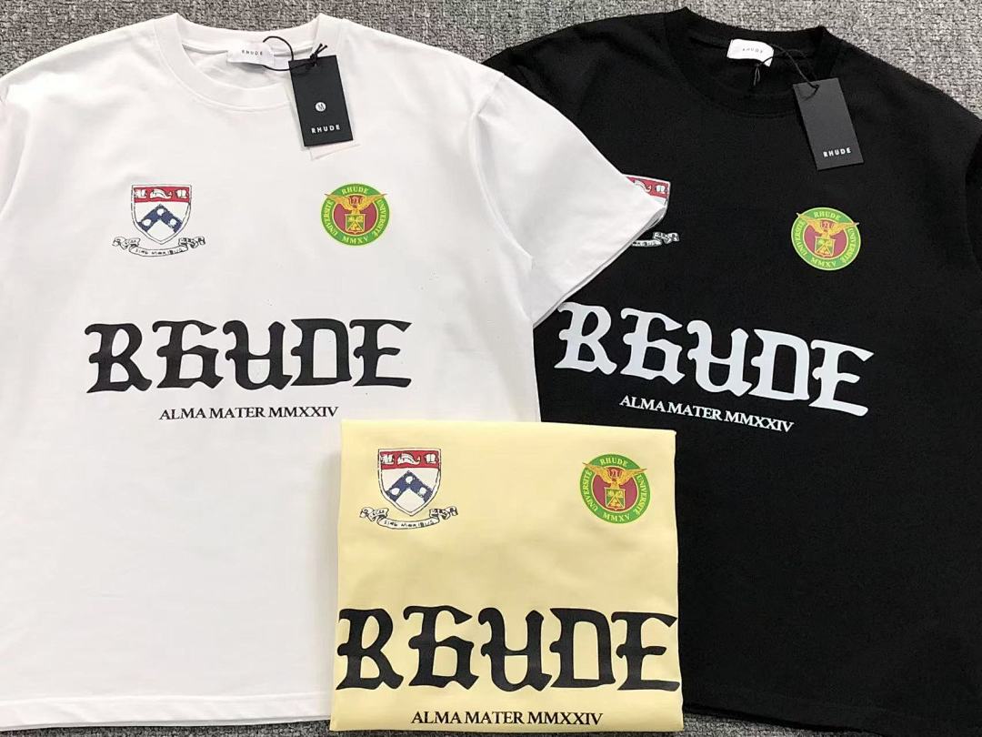Rhude 105 RHUDE T-SHIRT 412192217 (Im 170Cm 57Kg I Wear Size M In The Phot) - Image 6