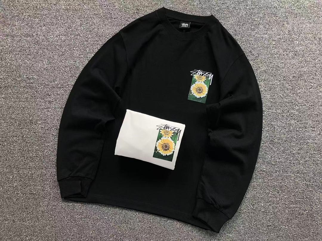Stussy 158 STUSSY LONG SLEEVED 22041318001 (Im 170Cm 60Kg I Wear Size M In The Phot) - Image 16