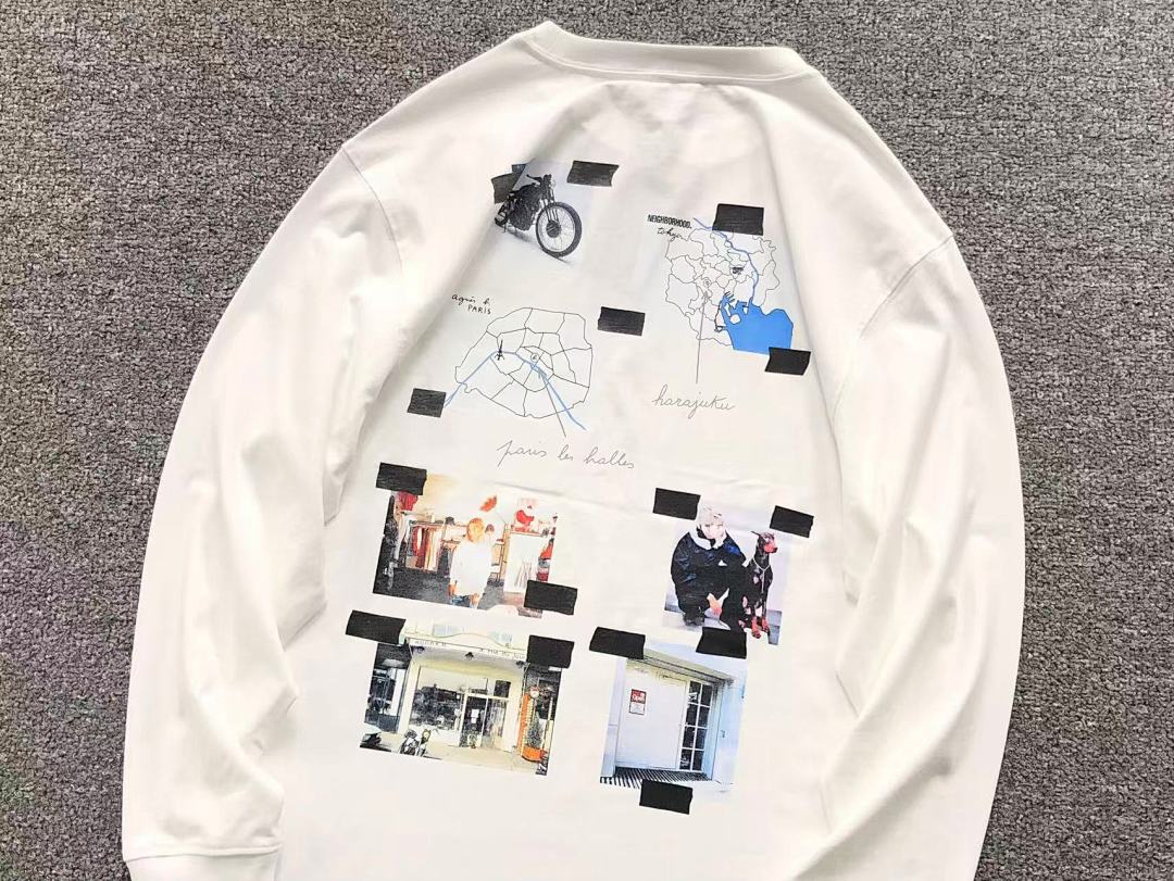 Neighborhood 108 NEIGHBORHOOD LONG SLEEVED 1112111402 (Im 170Cm 60Kg I Wear Size M In The Phot) - Image 8