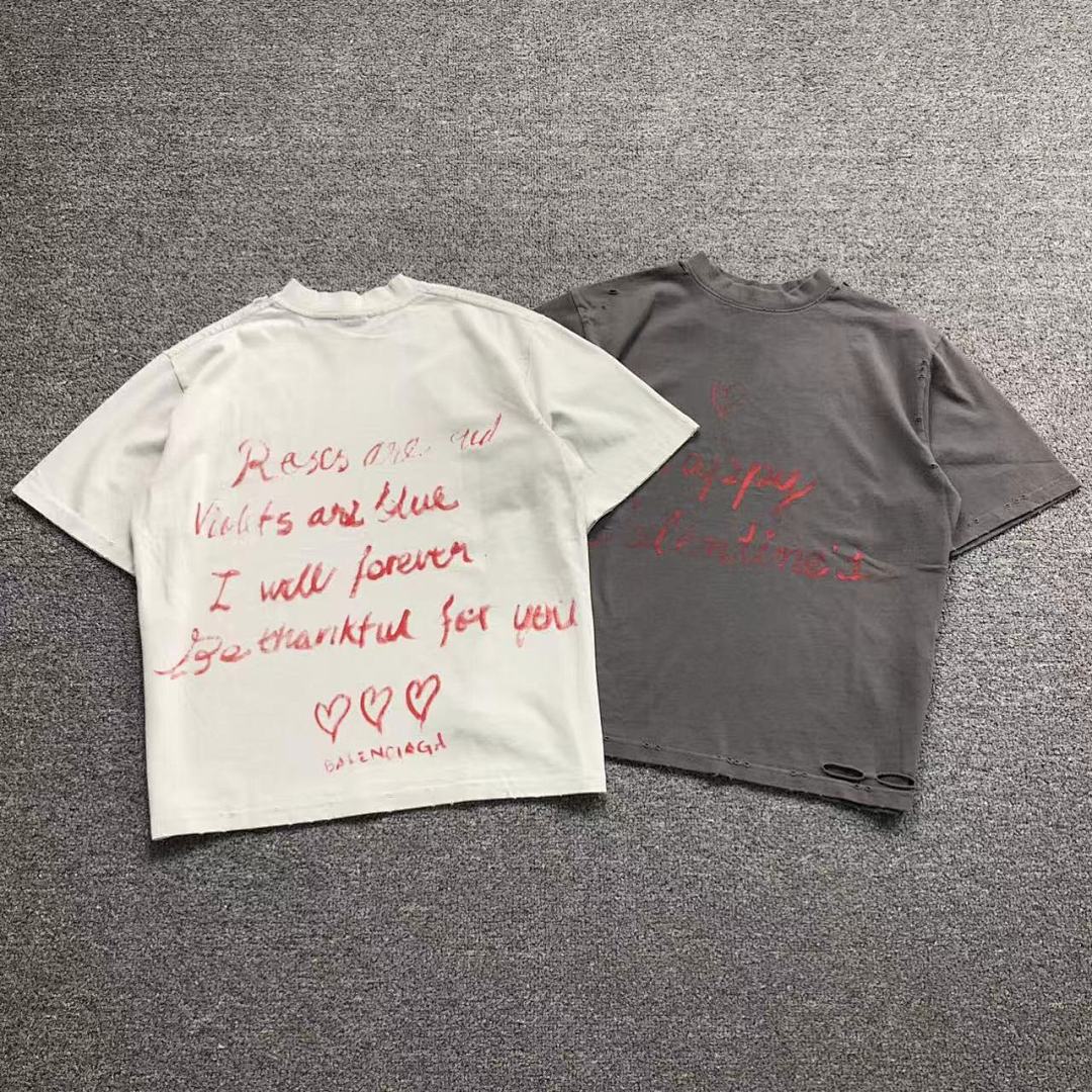 Balenciaga 135 B⭐L⭐⭐⭐IA⭐A T-SHIRT 42032303163 (Im 170Cm 60Kg I Wear Size XS In The Phot)