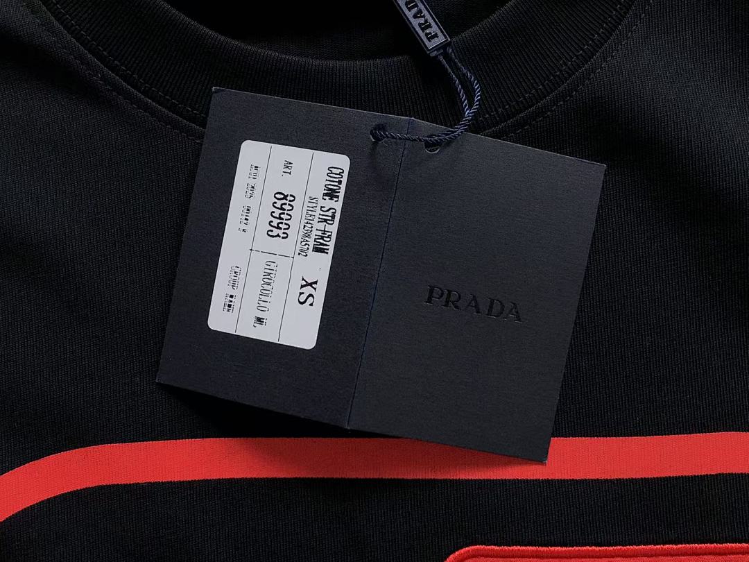 Prada 118 P⭐A⭐A T-SHIRT 4204040260 (Im 170Cm 60Kg I Wear Size XS In The Phot) - Image 21
