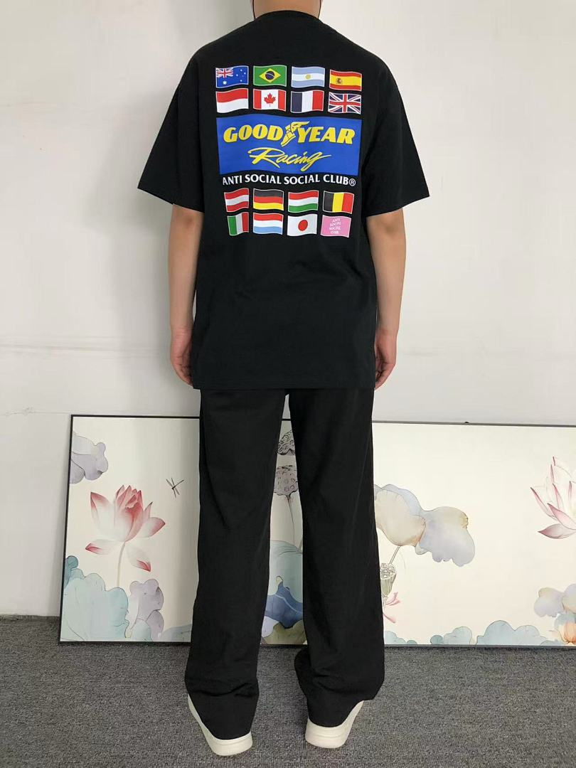 Christian Louboutin 85 ANTI SOCIAL CLUB T-SHIRT 3109021802 (Im 170Cm 60Kg I Wear Size L In The Phot) - Image 4