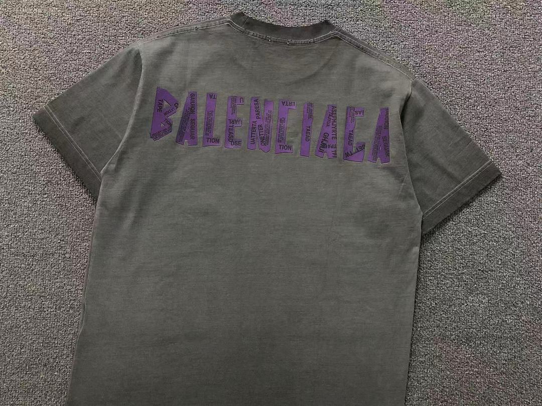 Balenciaga 135 B⭐L⭐⭐⭐IA⭐A T-SHIRT 5260608147 (Im 170Cm 60Kg I Wear Size L In The Phot) - Image 13