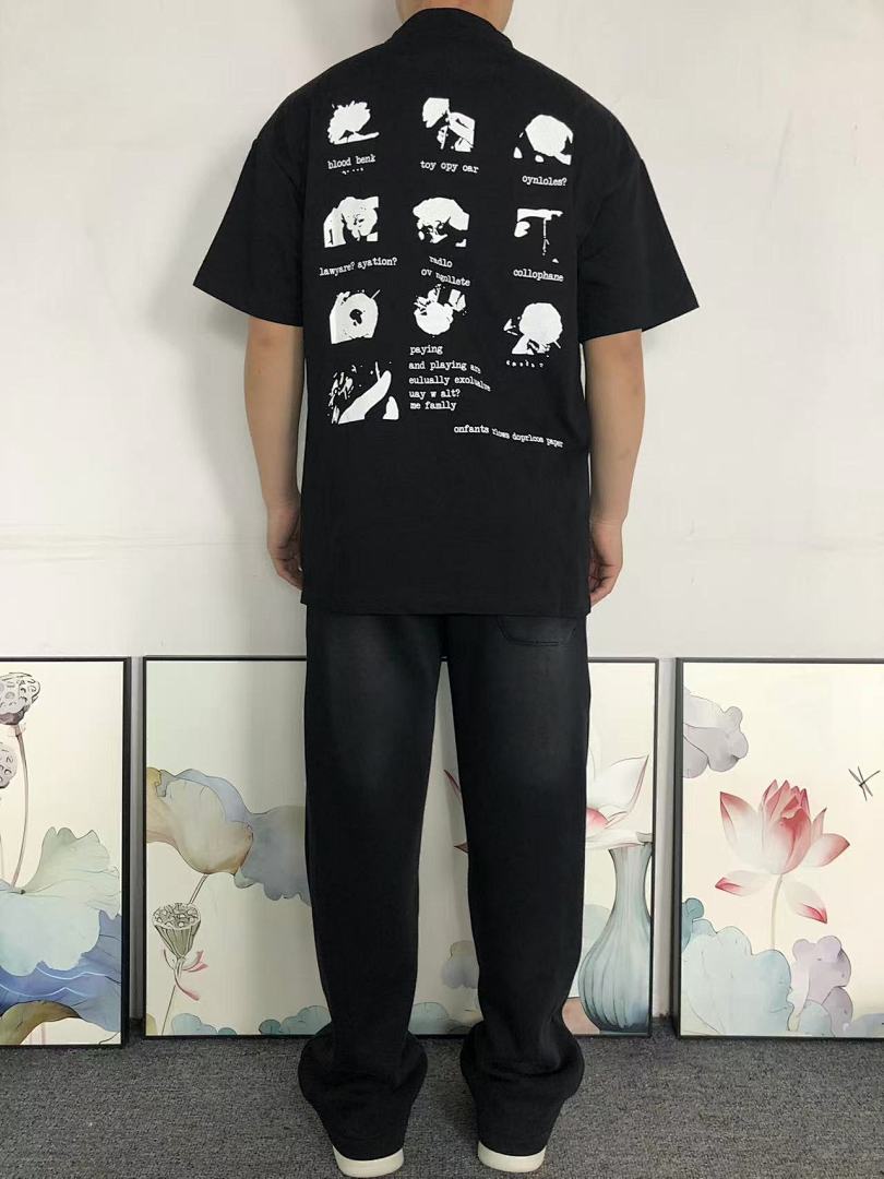 Chanel 85 ENFANTS RICHES DEPRIMES T-SHIRT 42012419162 (Im 170Cm 60Kg I Wear Size S In The Phot) - Image 4