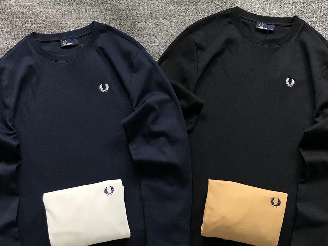 Fred Perry 98 FRED PERRY LONG SLEEVED 1109032430 (Im 170Cm 60Kg I Wear Size M In The Phot) - Image 6