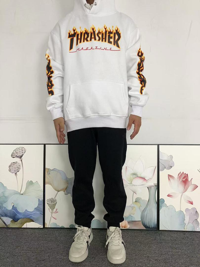 Thrasher 98 THRASHER HOODIE 5101021121 (Im 170Cm 60Kg I Wear Size L In The Phot) - Image 3
