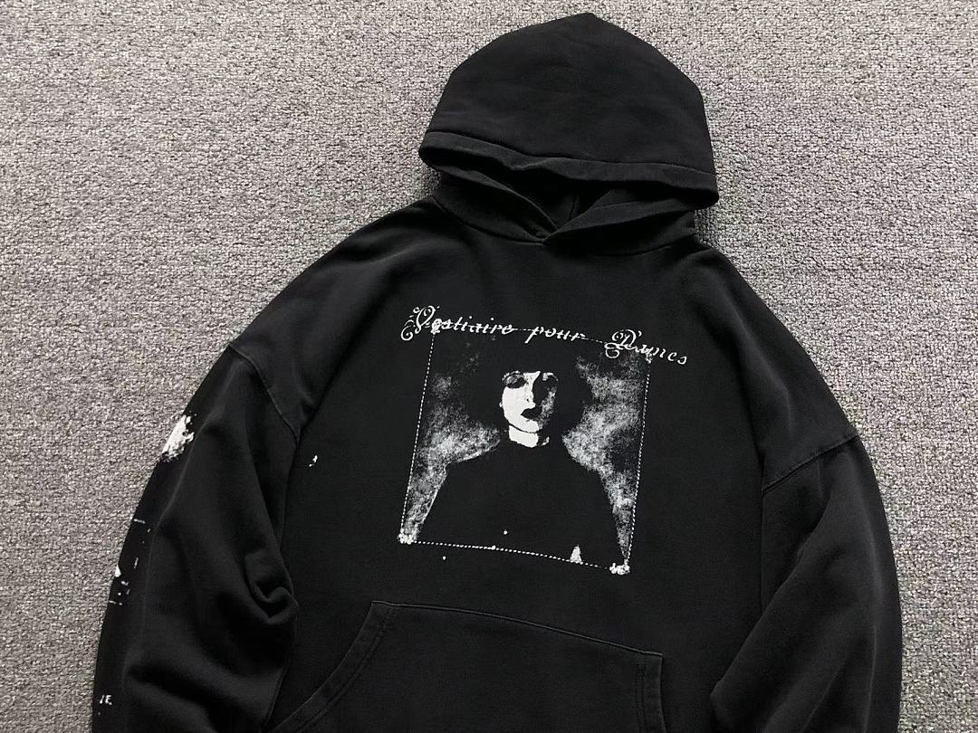 Chanel 208 ENFANTS RICHES DEPRIMES HOODIE 3205301617 (Im 170Cm 60Kg I Wear Size S In The Phot) - Image 12