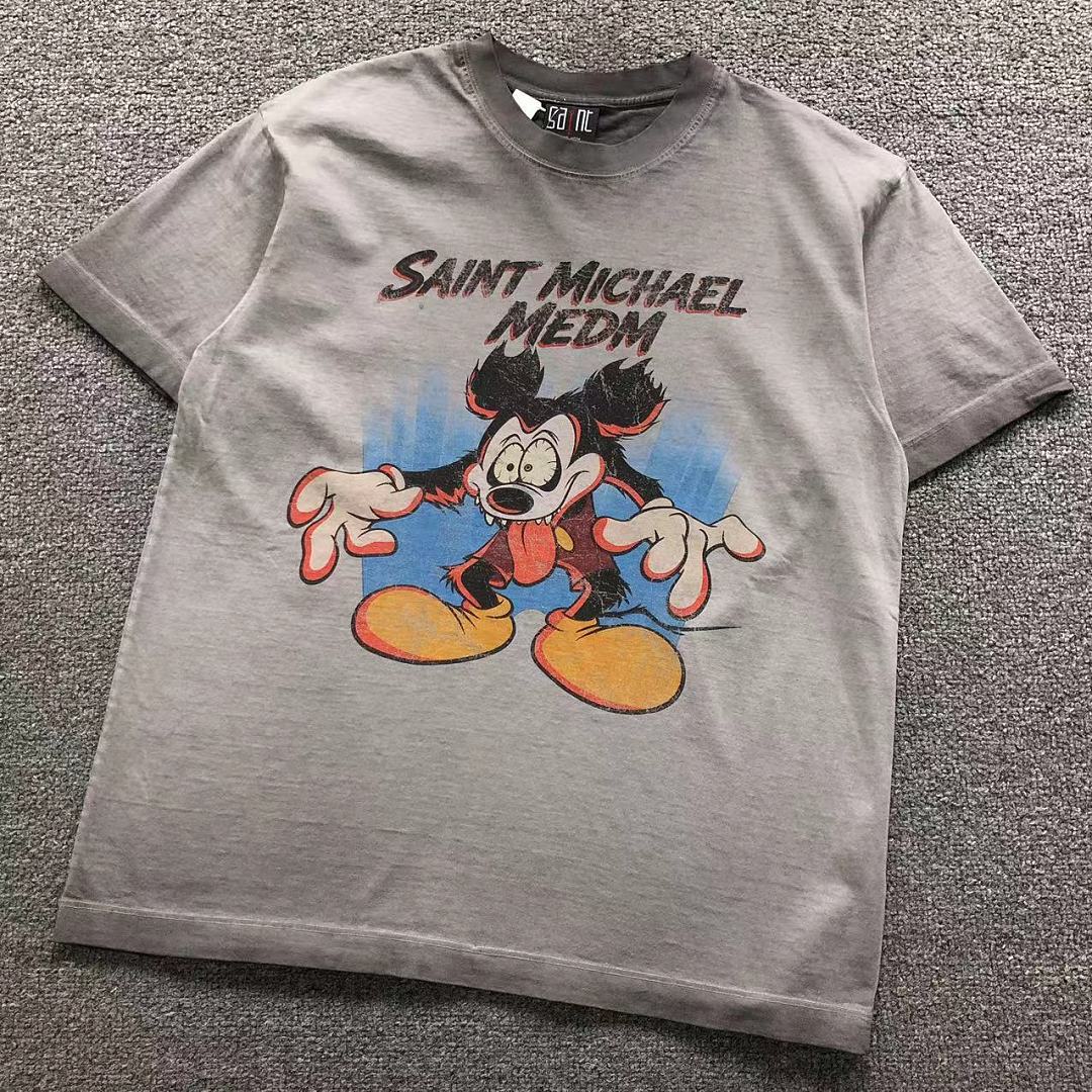 Chanel 98 SAINT MICHAEL T-SHIRT 42081404155 (Im 170Cm 60Kg I Wear Size S In The Phot)
