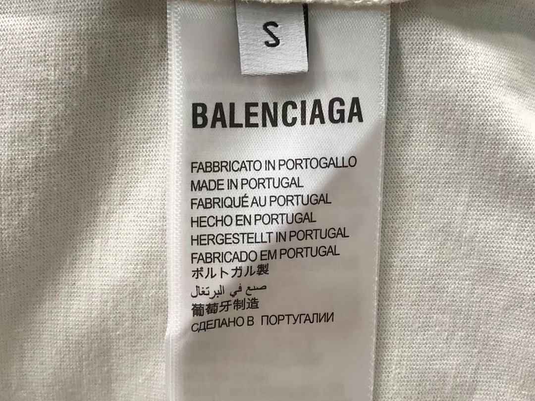 Balenciaga 125 B⭐L⭐⭐⭐IA⭐A T-SHIRT 503272121 (Im 170Cm 60Kg I Wear Size S In The Phot) - Image 15