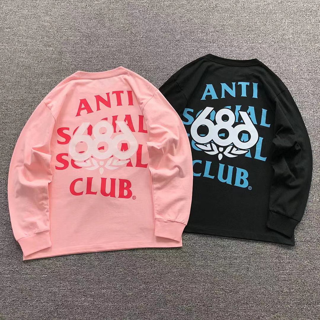 Christian Louboutin 105 ANTI SOCIAL CLUB LONG SLEEVED 412242102 (Im 170Cm 57Kg I Wear Size M In The Phot)