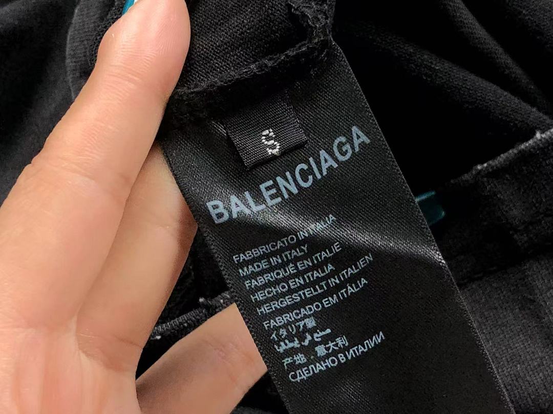 Balenciaga 108 B⭐L⭐⭐⭐IA⭐A T-SHIRT 52022806136 (Im 172Cm 55Kg I Wear Size S In The Phot) - Image 23