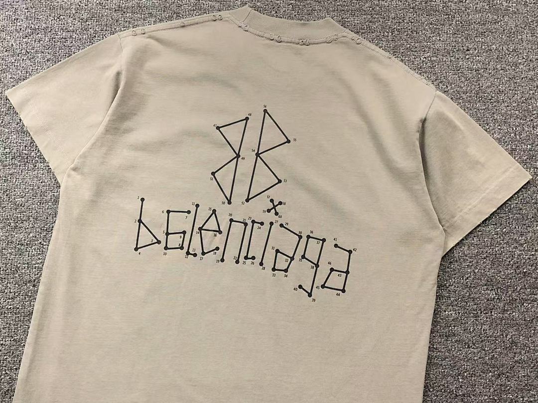 Balenciaga 128 B⭐L⭐⭐⭐IA⭐A T-SHIRT 213041321 (Im 170Cm 55Kg I Wear Size L In The Phot) - Image 17