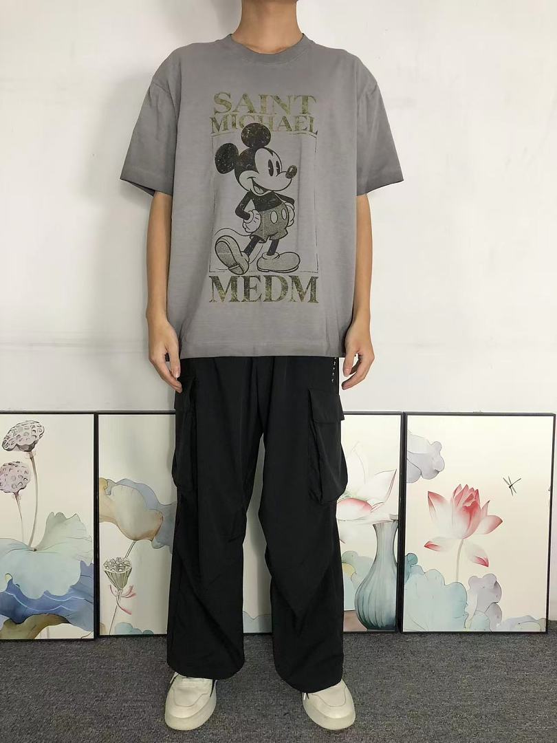 Chanel 98 SAINT MICHAEL T--SHIRT 42082507155 (Im 170Cm 60Kg I Wear Size S In The Phot) - Image 3