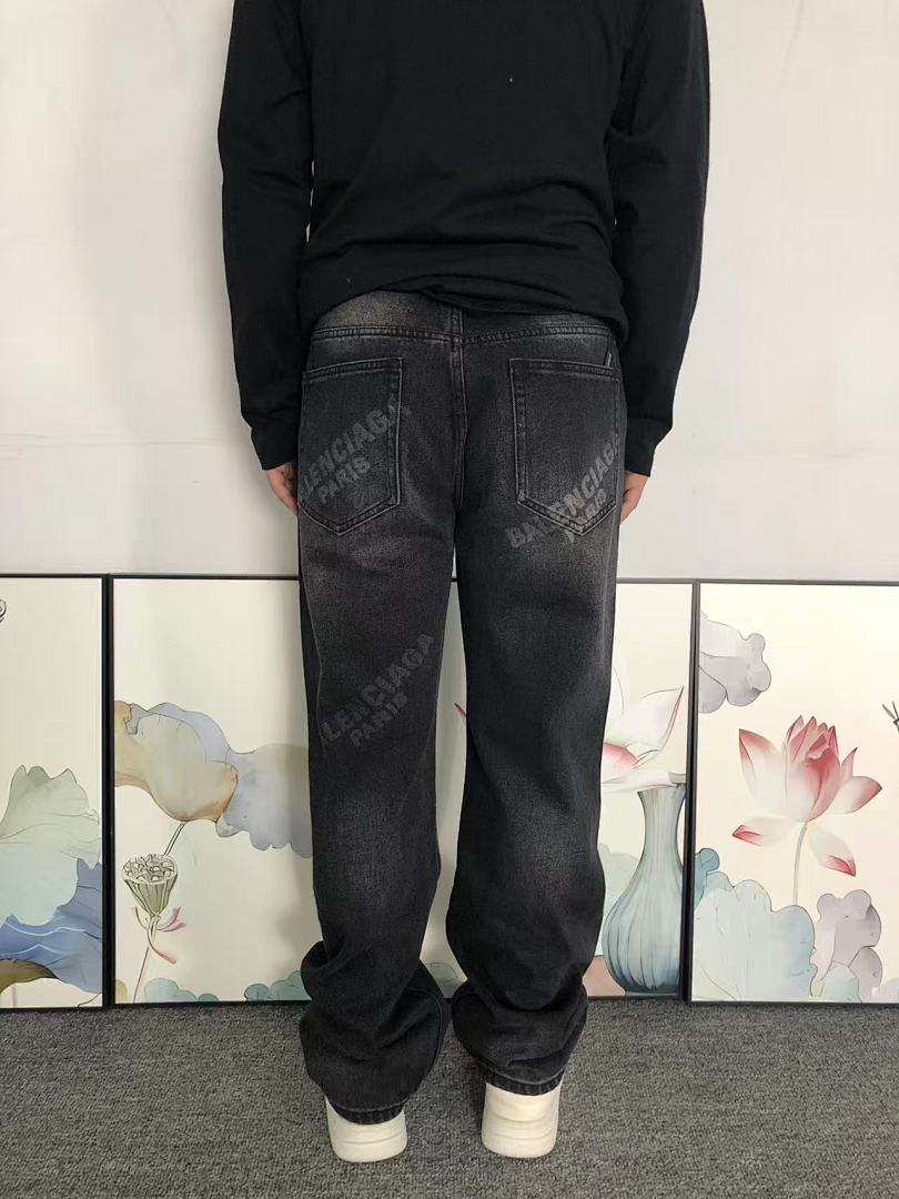Balenciaga 245 B⭐L⭐⭐⭐IA⭐A TROUSERS 3111080705 (Im 170Cm 60Kg I Wear Size 32 In The Phot) - Image 4