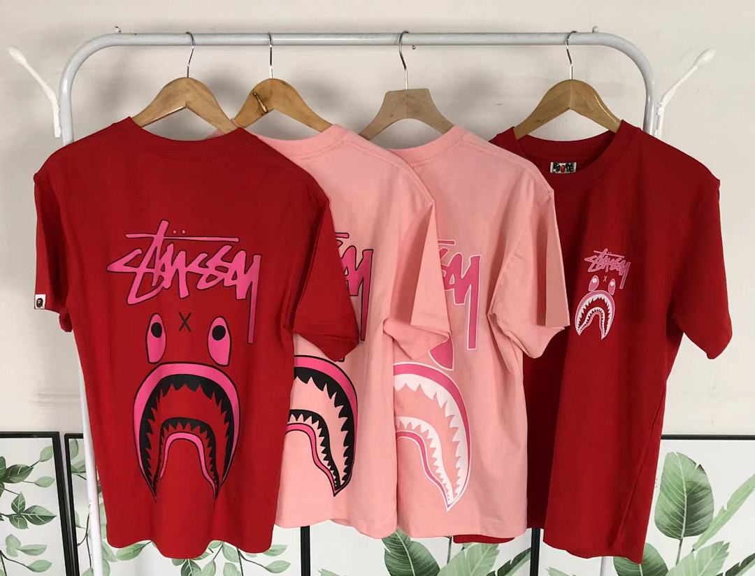 Bape 78 BAPE STUSSY T-SHIRT 1102090342 (Im 170Cm 55Kg I Wear Size S In The Phot) - Image 35