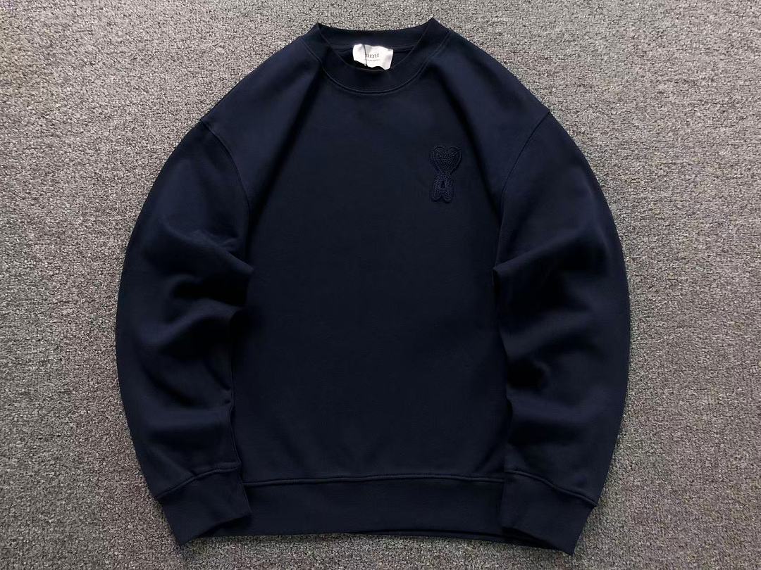 AMI 135 AMI HOODIE 3208164117 (Im 170Cm 60Kg I Wear Size M In The Phot) - Image 9
